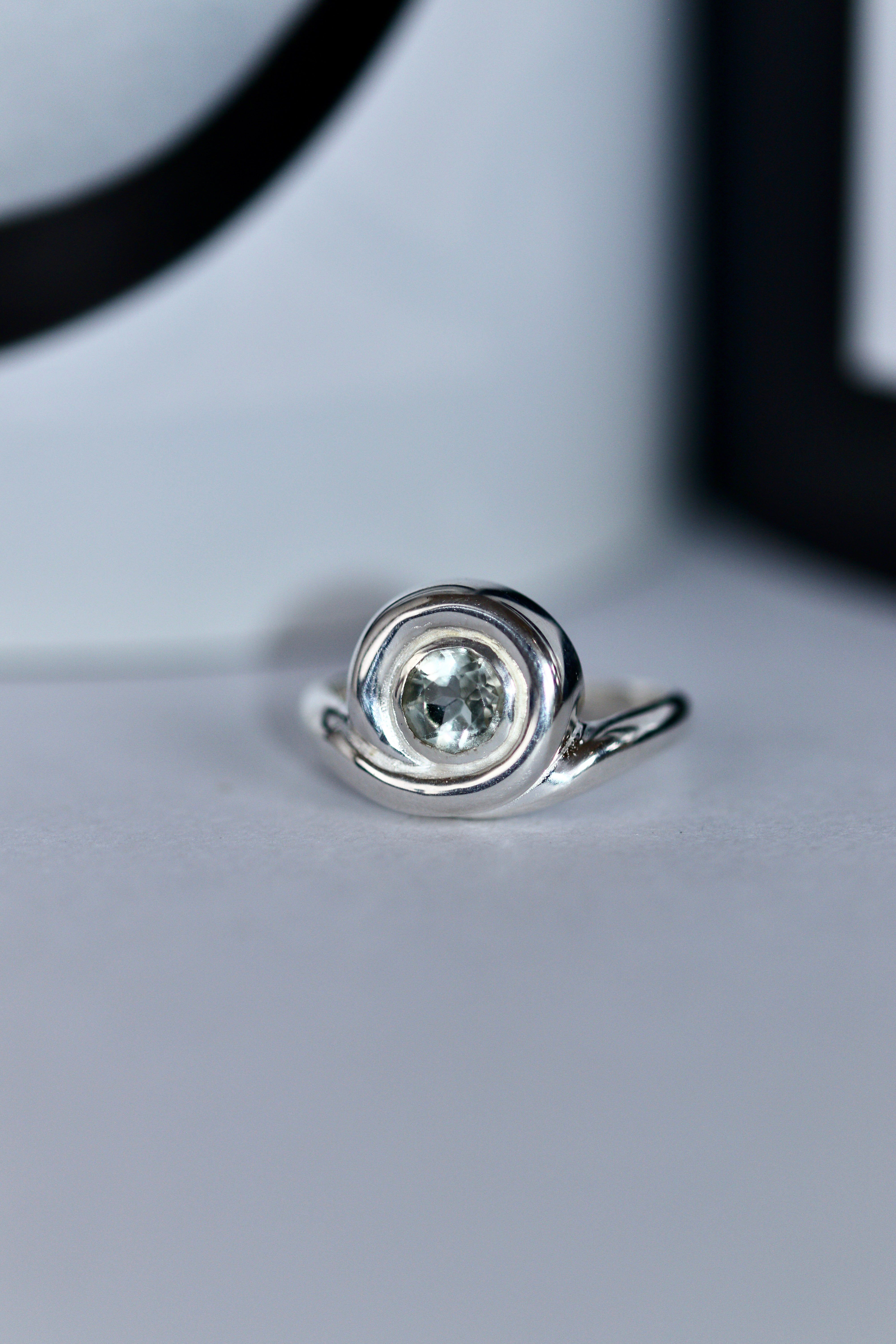 The Flow Ring | Silver, Silver / Silver, alternate image number 3