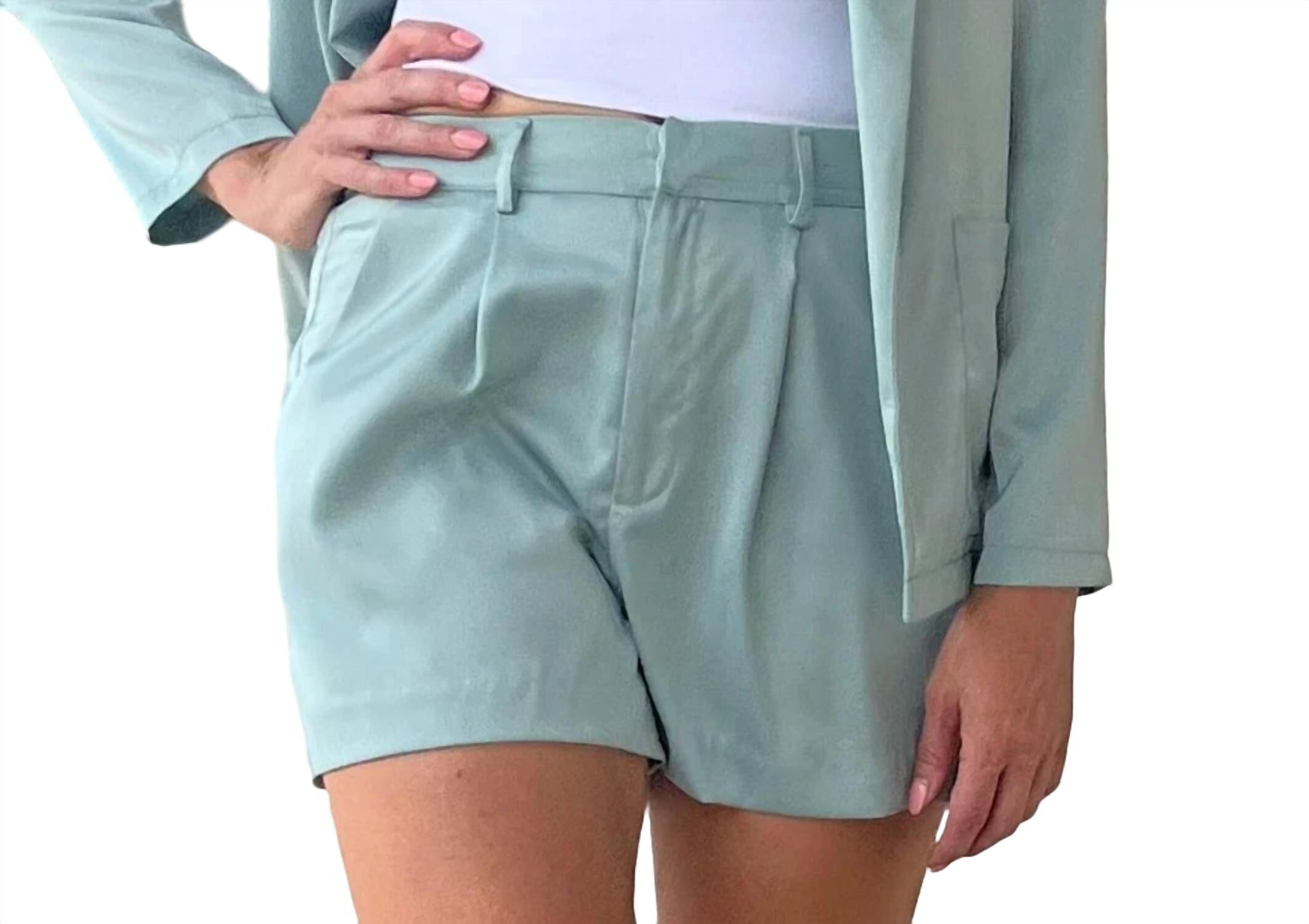 All Of The Lights Shorts In Mint, Mint / Mint, hi-res image number 0