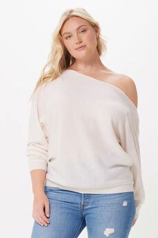 Cashmere Off the Shoulder Sweater