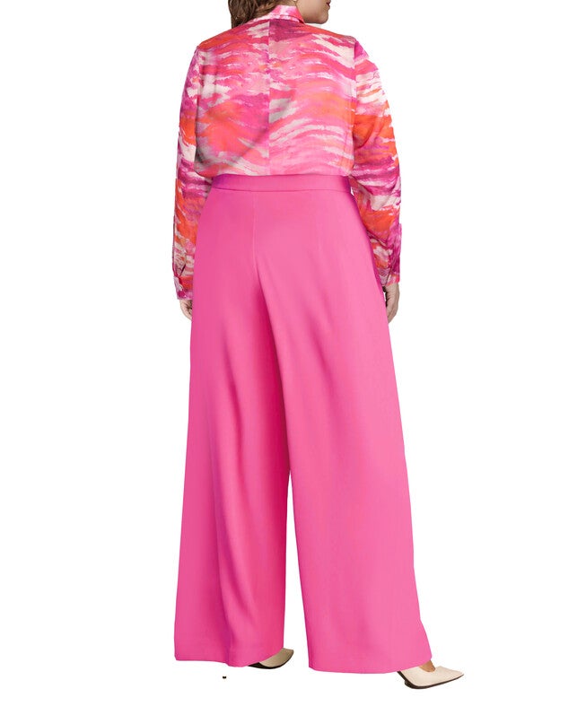 Tie Dye Button Down Blouse, , alternate image number null