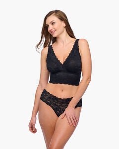 Nsn Plungie Longline Curvy Bralette