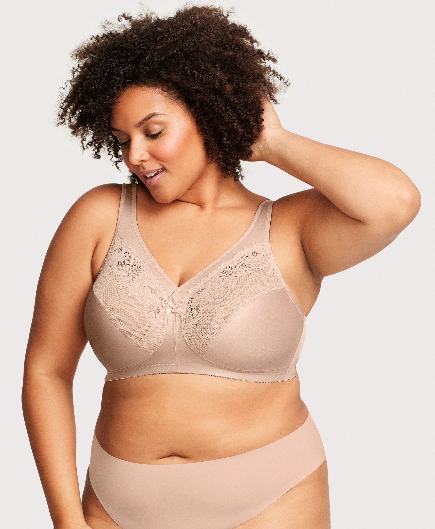 MagicLift Minimizer Bra, Cafe / Tan, alternate image number 1