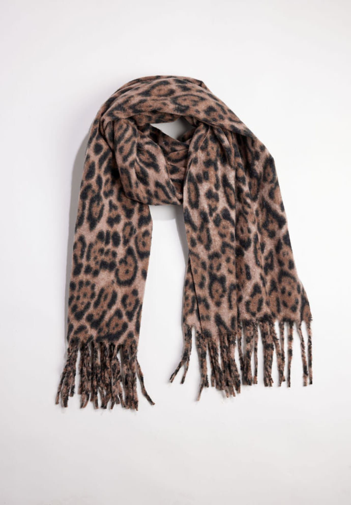 Leopard Scarf, Leopard / Tan, hi-res image number 0