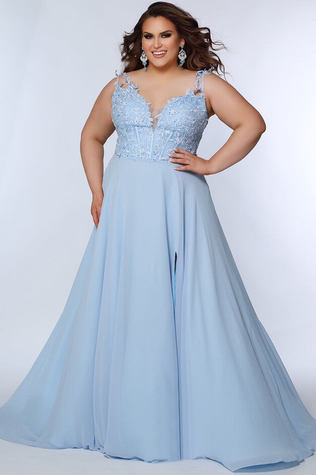 IT'S A BREEZE FORMAL DRESS, Bluejay / Light Blue, hi-res image number null