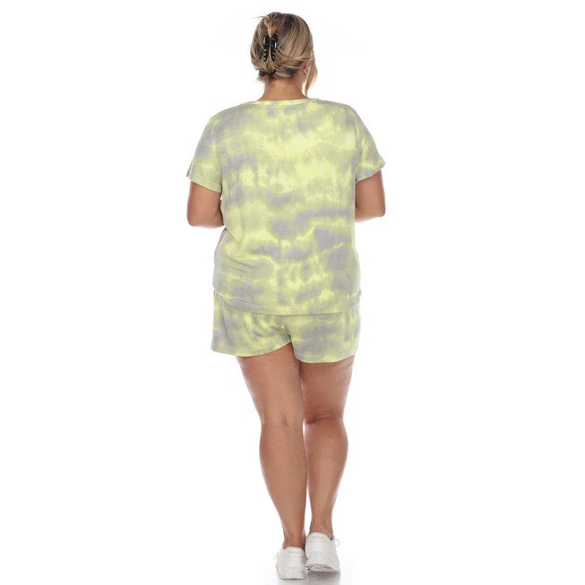 2 Piece Top & Shorts Lounge Set, , alternate image number 8