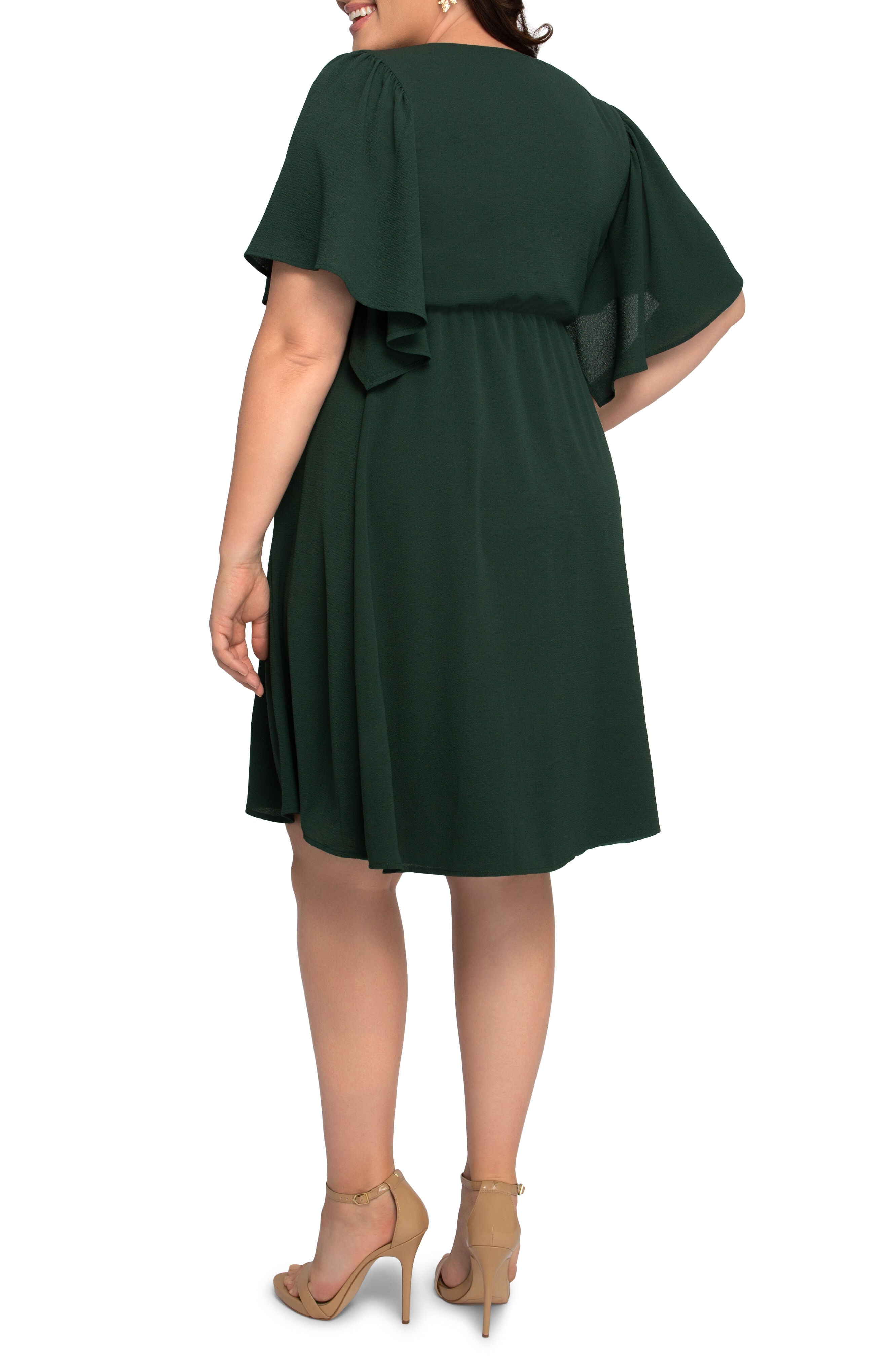 Florence Flutter Sleeve Dress, , alternate image number 5