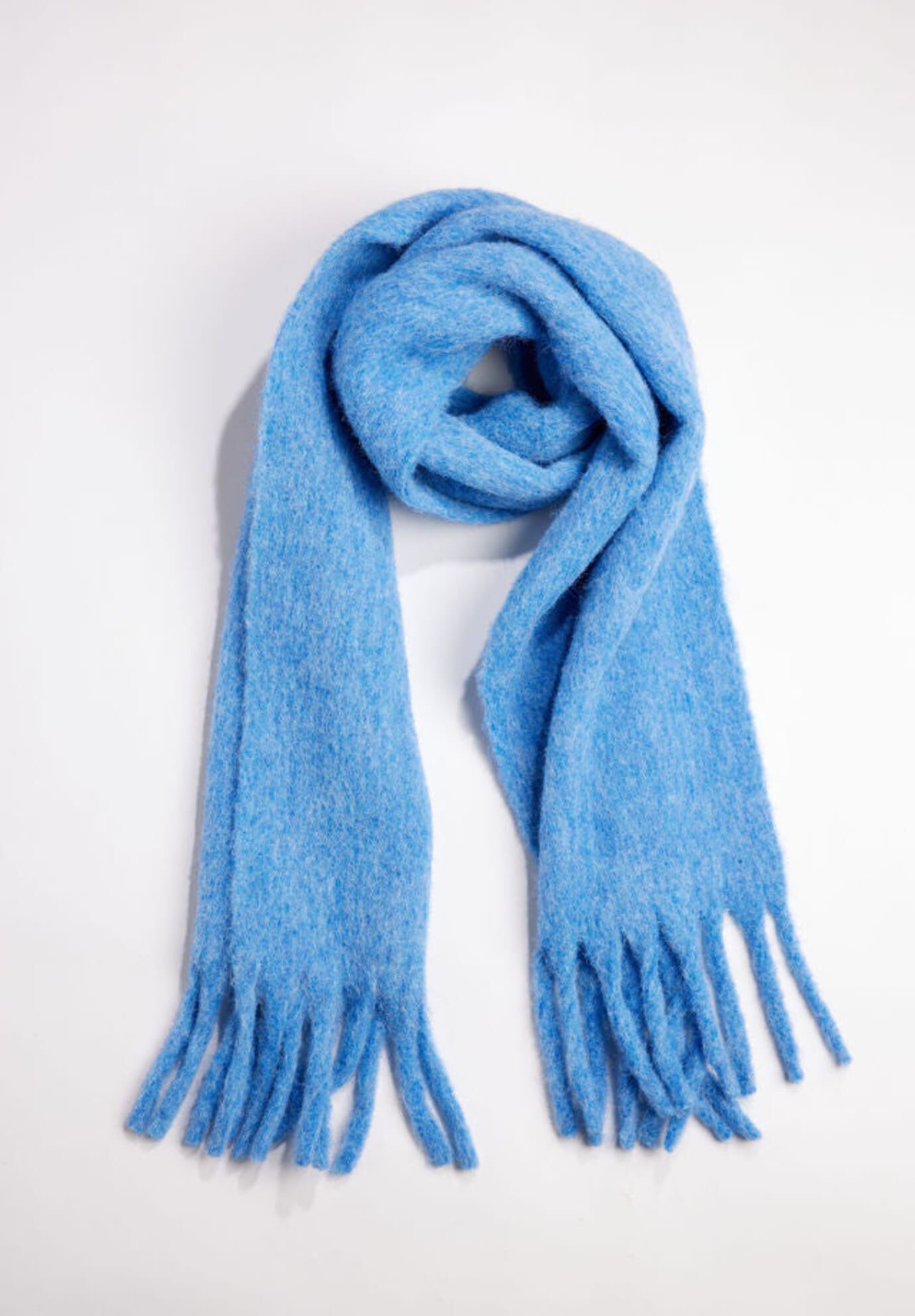 Cozy Solid Scarf, Bright Denim / Light Blue, hi-res image number 0