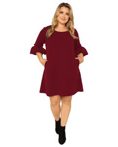 Plus Size Elegant Shift Dresses