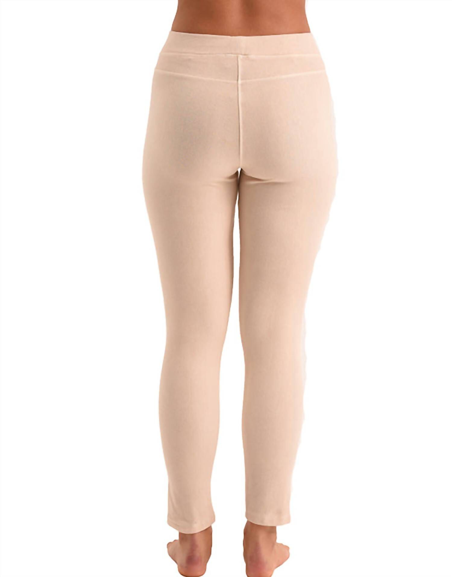 High Rise Jegging In Beige, , alternate image number 1