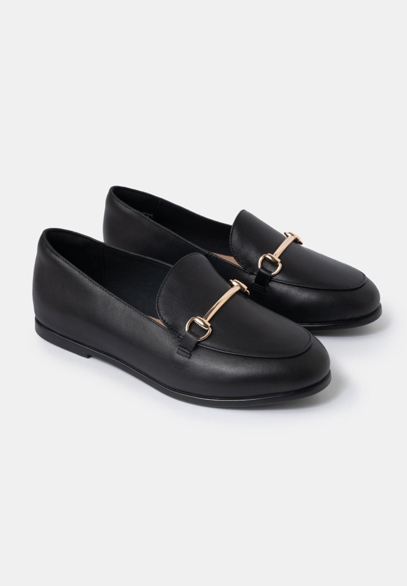 Brooke Flat Loafers, Black / Black, alternate image number 1