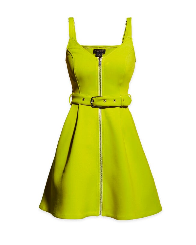 Leanne Dress, Sorrento Lime / Light Green, hi-res image number null