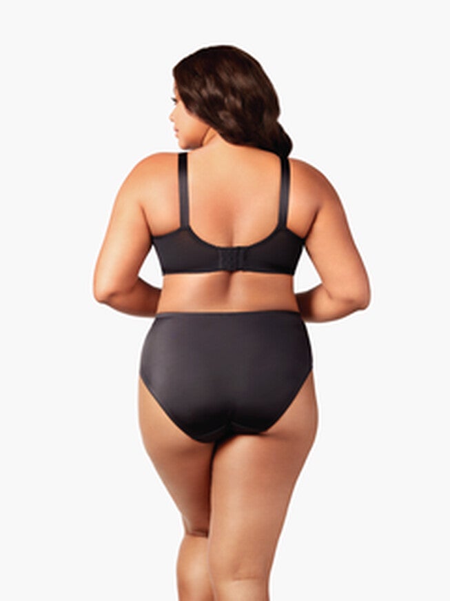Lorelei Softcup Bra, Black / Black, alternate image number 1
