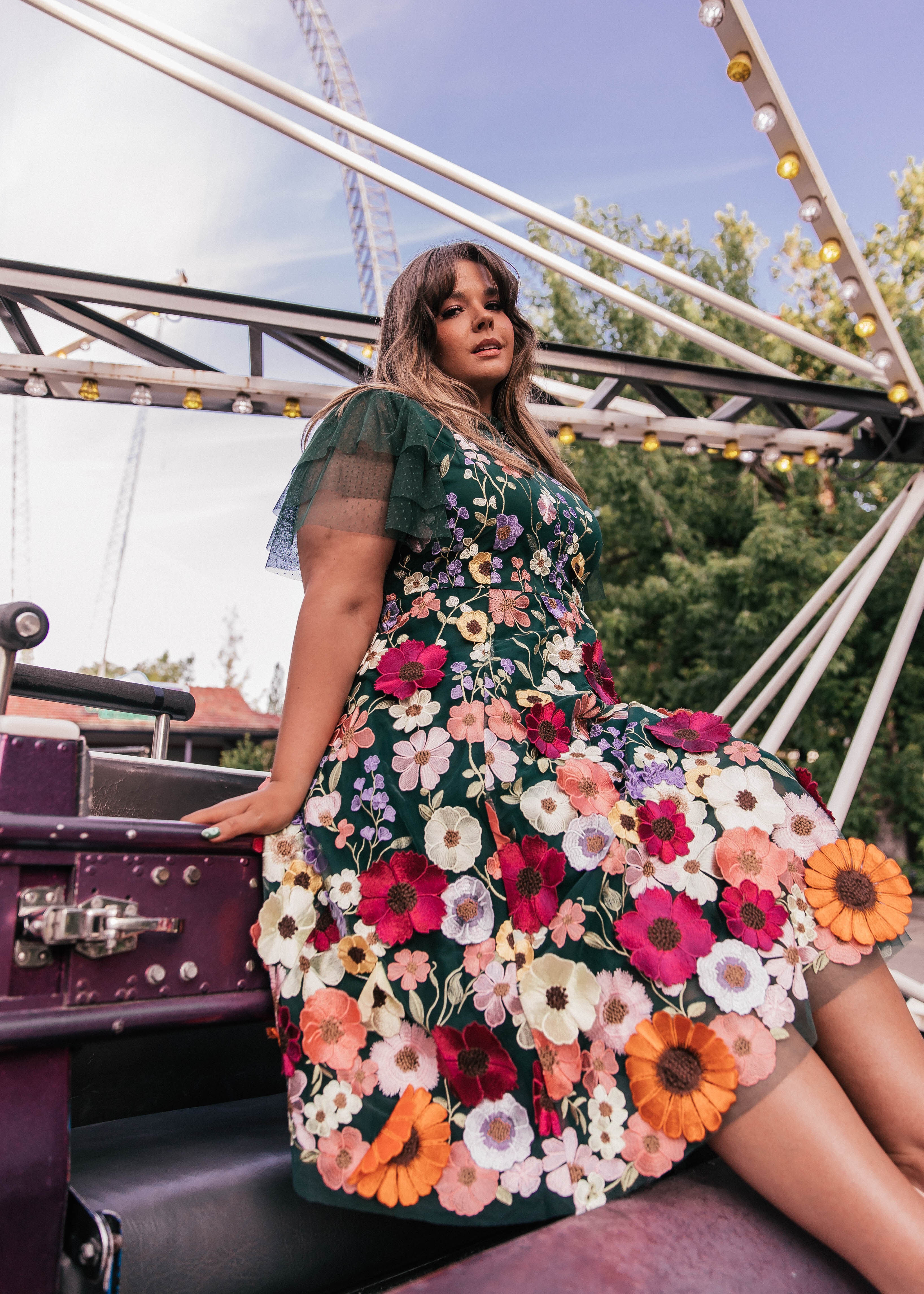 Jubilee Dress, Evergreen / Quetzal Green, alternate image number 3