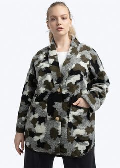 CAMO CARDIGAN