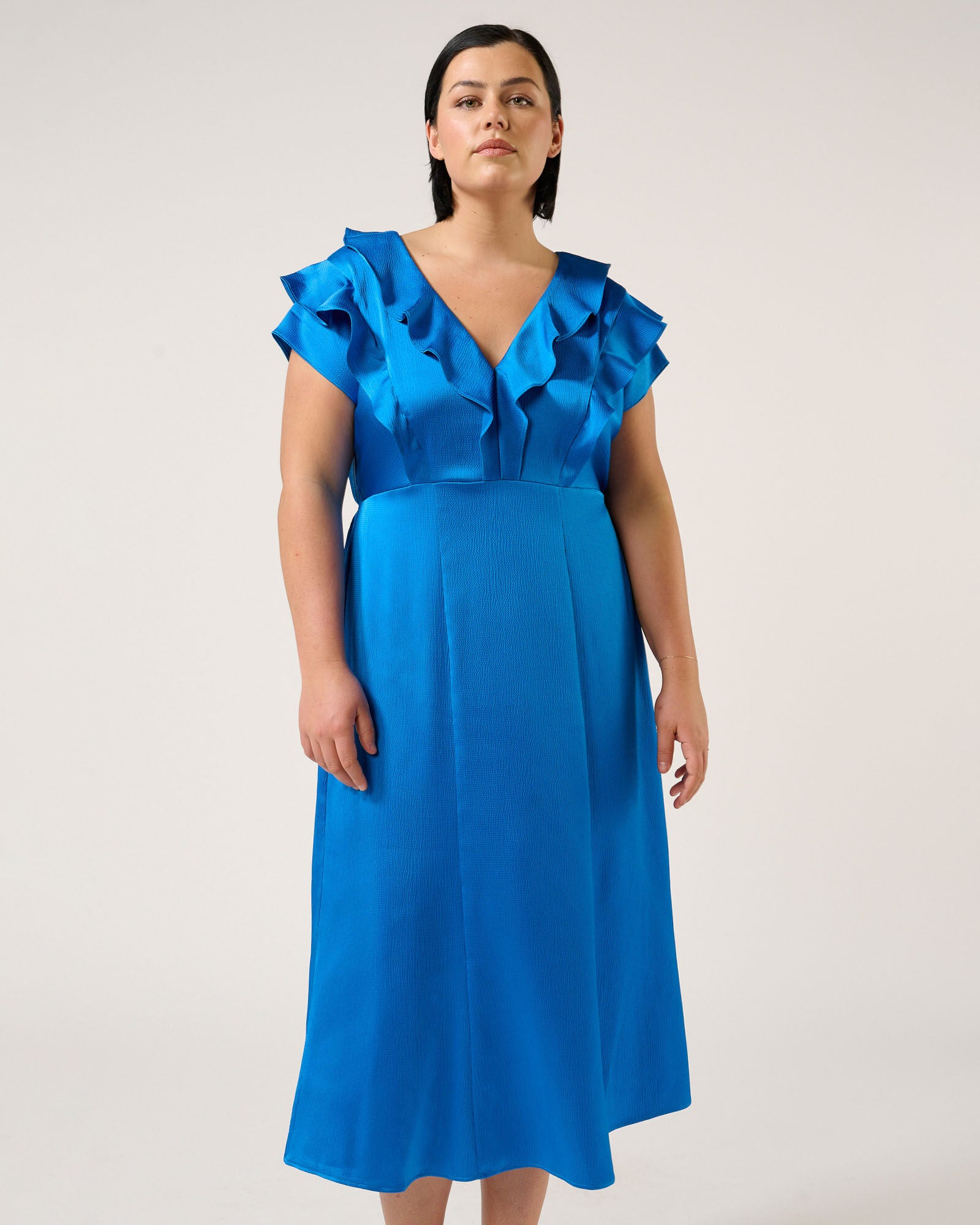 Poseidon Dress, Cobalt / Royal Blue, alternate image number 2
