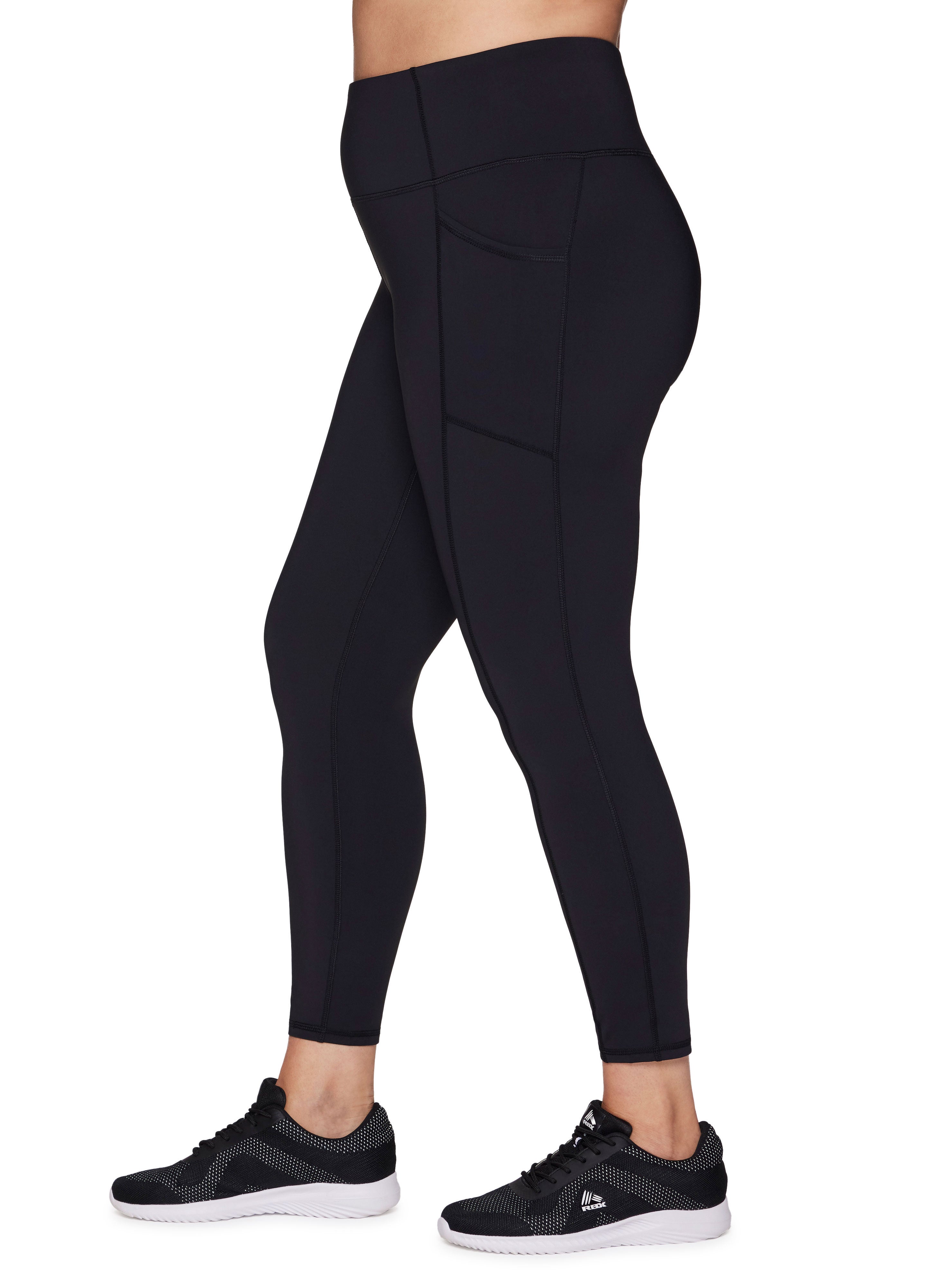 Plus Tech Flex Ultra Hold Legging, Black / Black, alternate image number 1