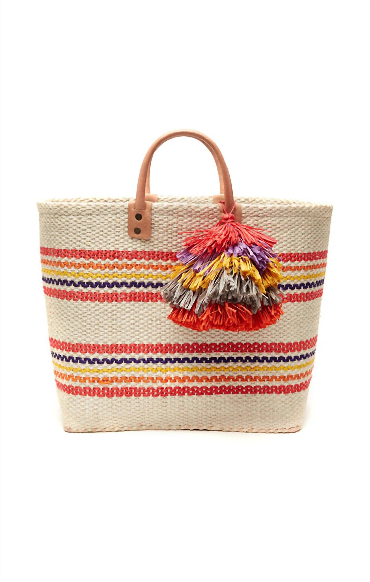 Women's Caracas Tote, Coral Multi / Orange, hi-res image number 0