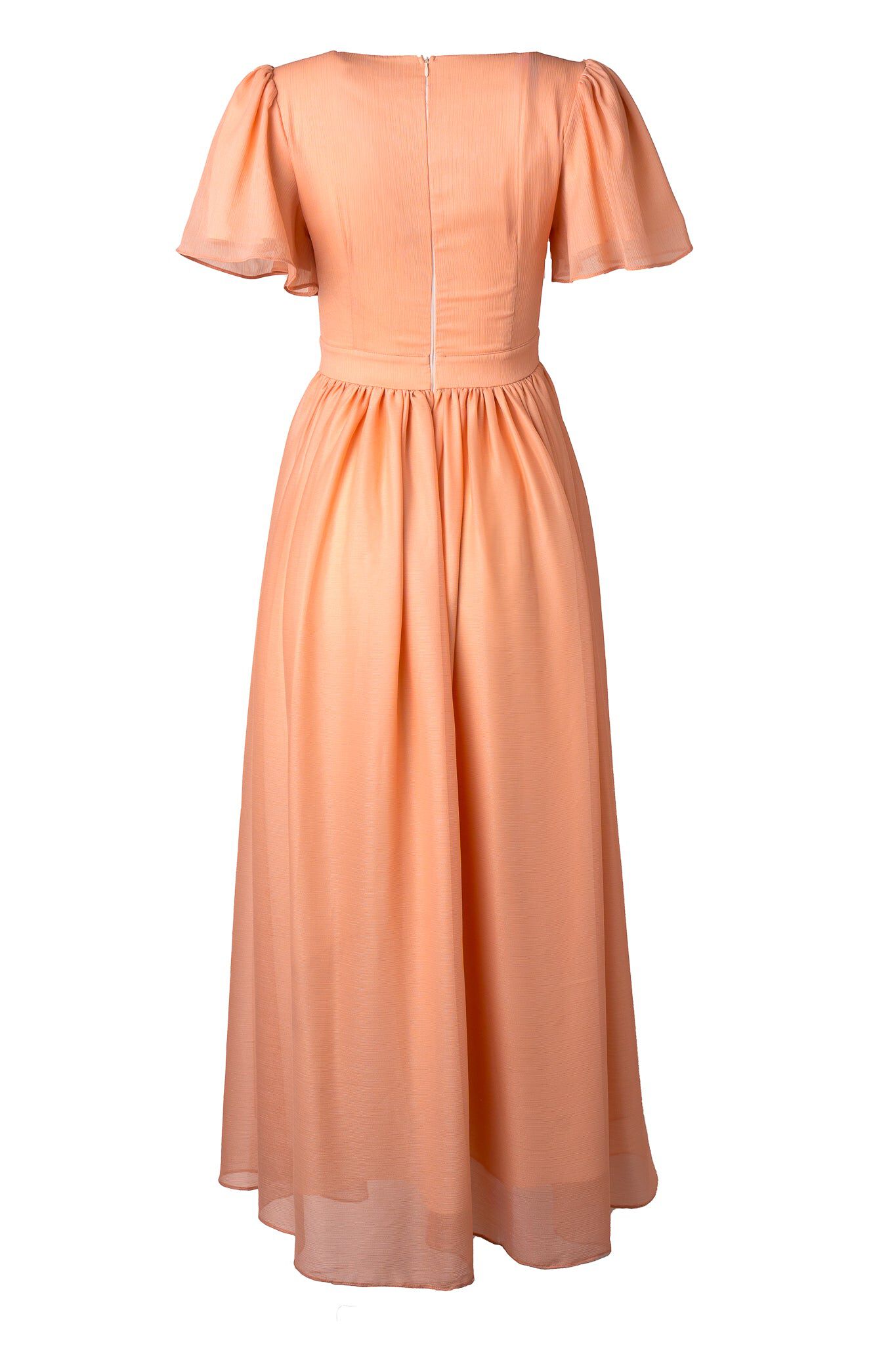 Abbie Dress, Apricot Crush / Peach, alternate image number 5