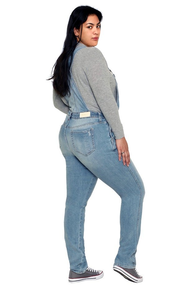Denim Overall - Naomi, NAOMI / Medium Wash, alternate image number null