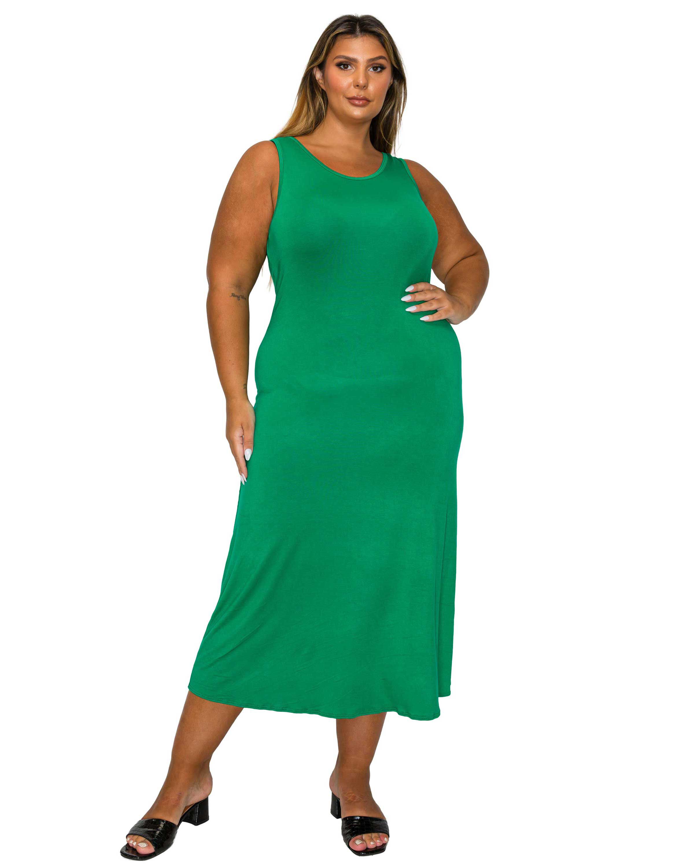 Mellie Tank Dress, Kelly / Kelly Green, hi-res image number 0