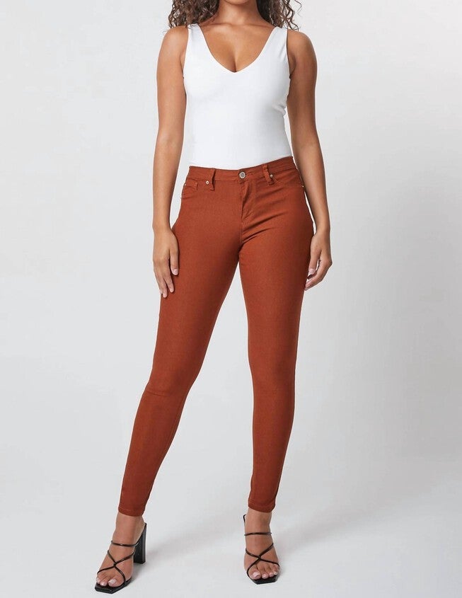 LIVING THE DREAM HYPERSTRETCH DENIM IN COPPER, , alternate image number null
