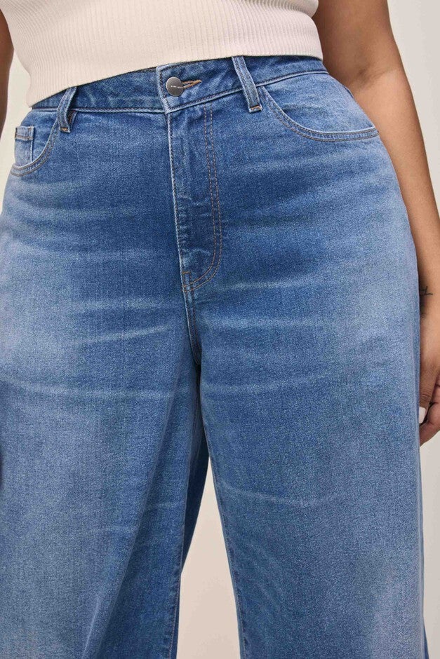 NCE PLUS - WIDE LEG JEANS | WESTSIDE, WESTSIDE / Dark Wash, alternate image number 4