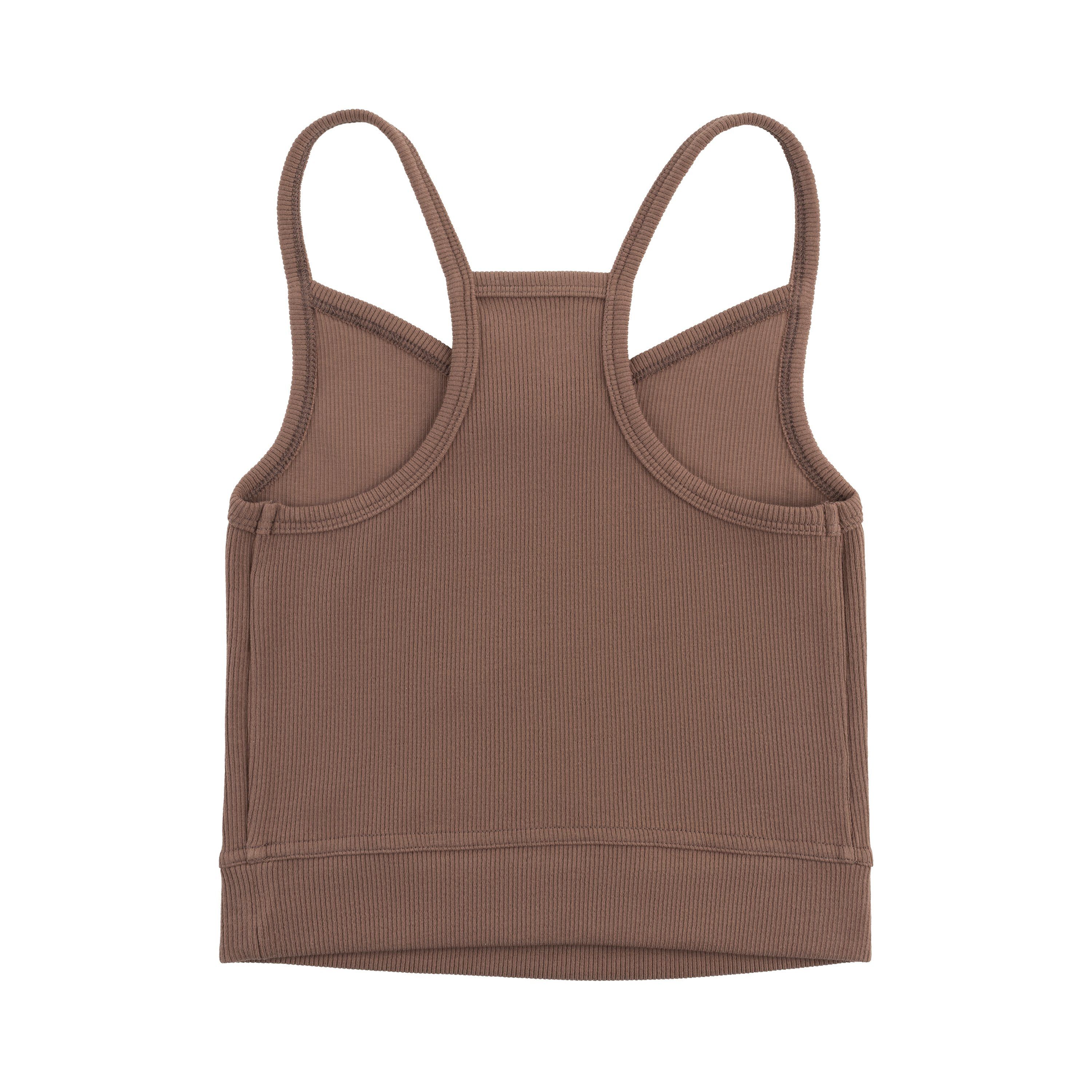 Braless Wireless Bralette, Toffee / Brown, alternate image number 2