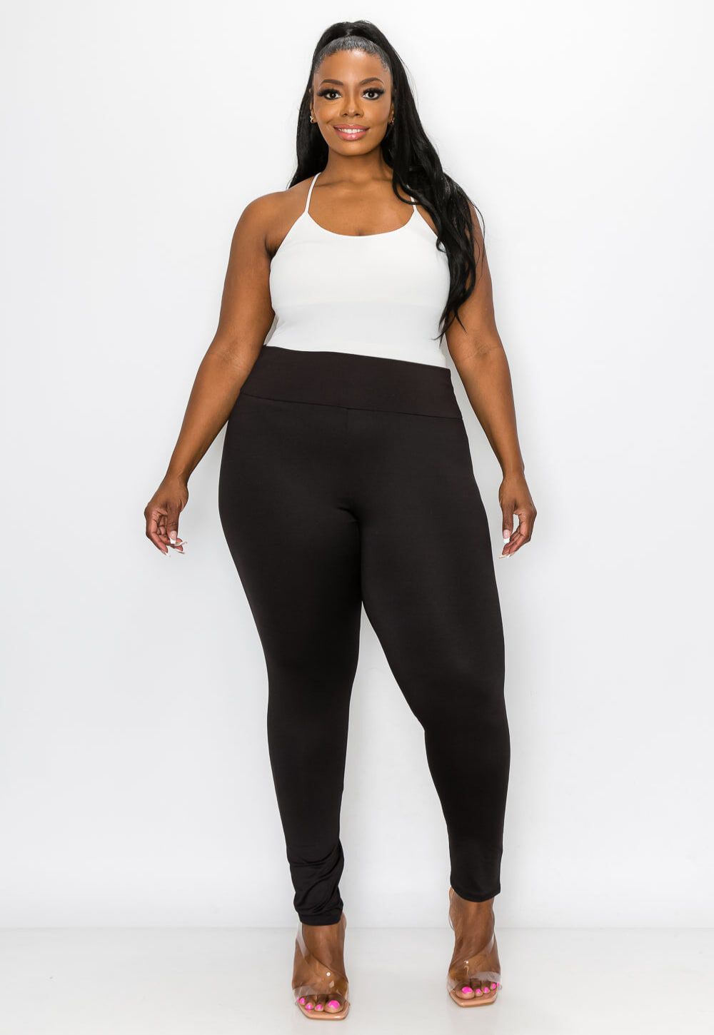 Plus Size Workout Leggings Dia Co