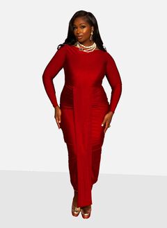 Nia Bodycon Maxi Dress