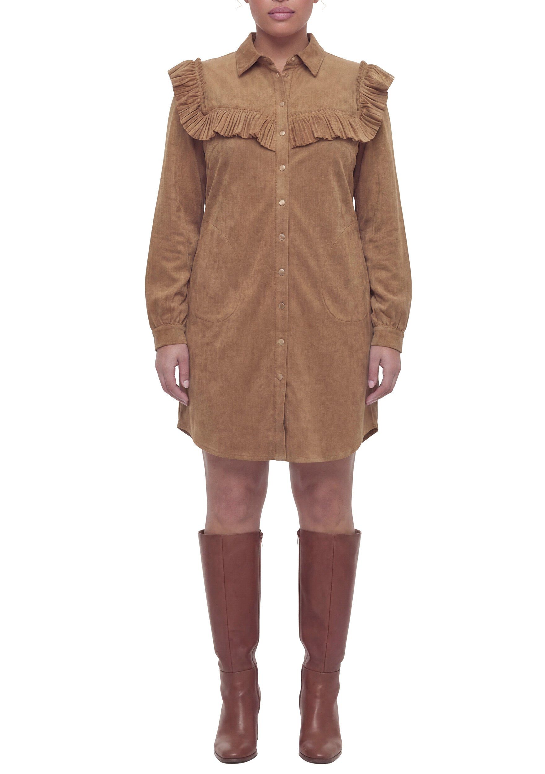 Parker Dress, Tan / Tan, hi-res image number 0