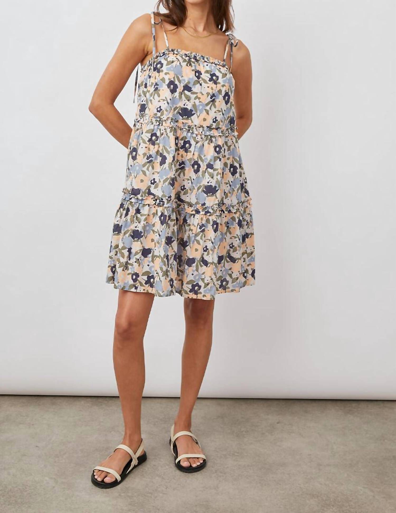 CARALYN DRESS IN MOD FLORAL, , alternate image number 7