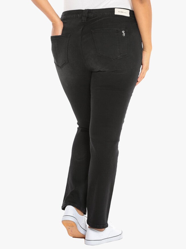 Layla Mid-Rise Straight Leg Jean, , alternate image number 7