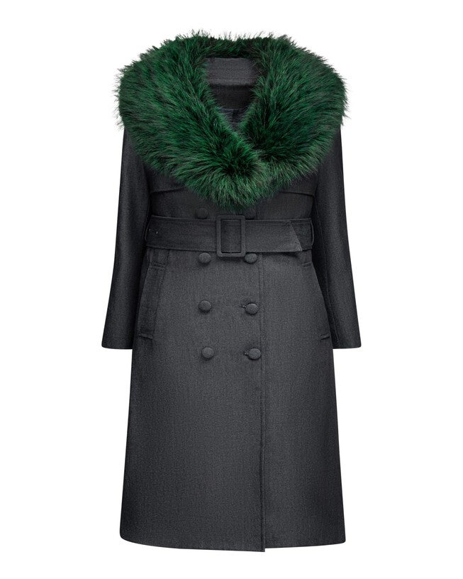 The Rylan Denim Trench Coat, , alternate image number 4