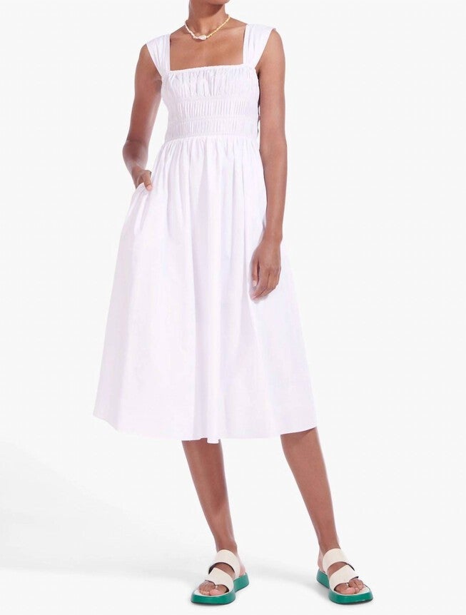 IDA DRESS IN WHITE, White / White, hi-res image number 0