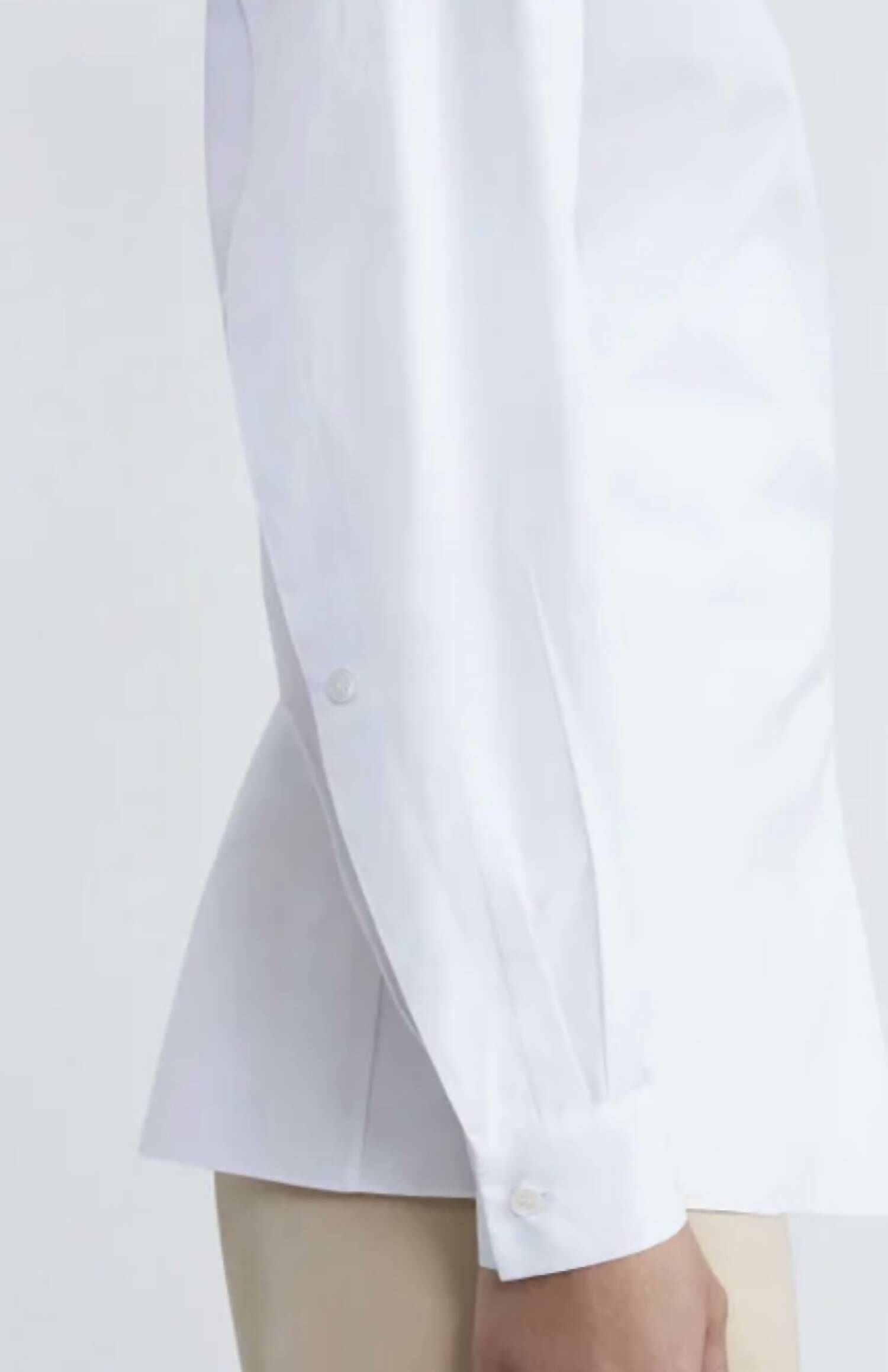 WRAP TOP IN WHITE, White / White, alternate image number 2