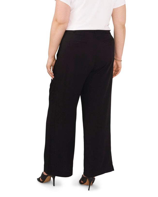 Delphi Font Pleat Pant, RICH BLACK / Black, alternate image number 2