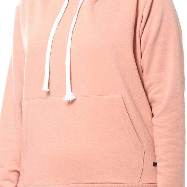 Solid Hooded Sweatshirt, Pink / Pink, alternate image number 4