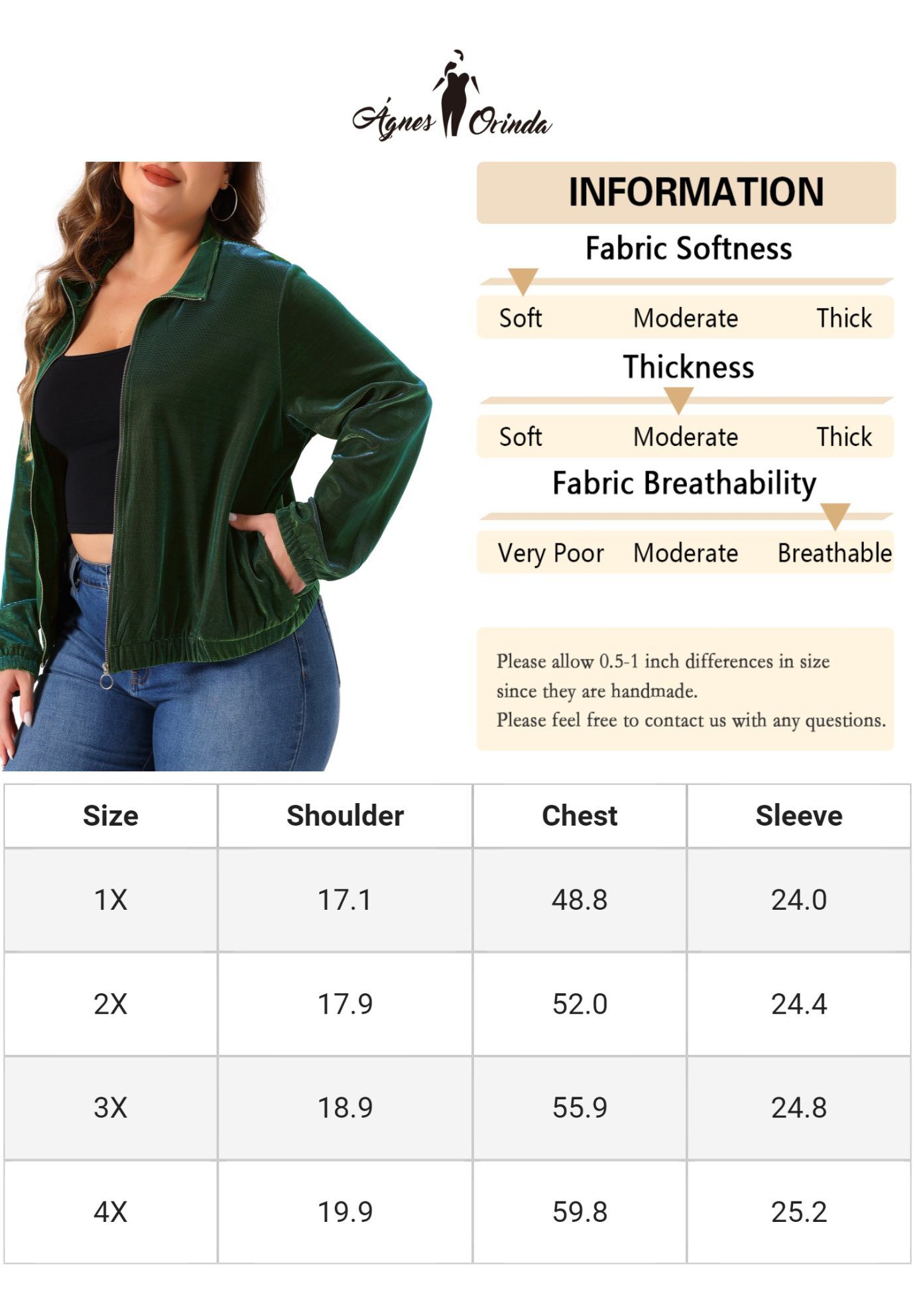 HOLOGRAPHIC MESH LONG SLEEVE ZIP UP JACKET, Green / Forest Green, alternate image number 4