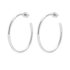1.5" Ultimate Hoops Silver