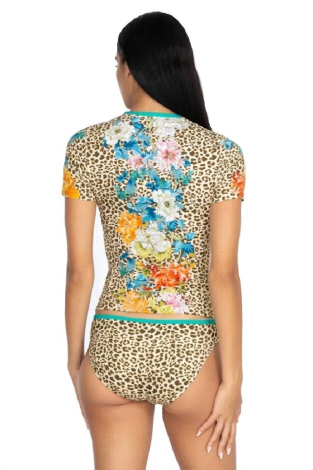 SPORTY SURF SHIRT IN MULTI, Multi / Brown, alternate image number null