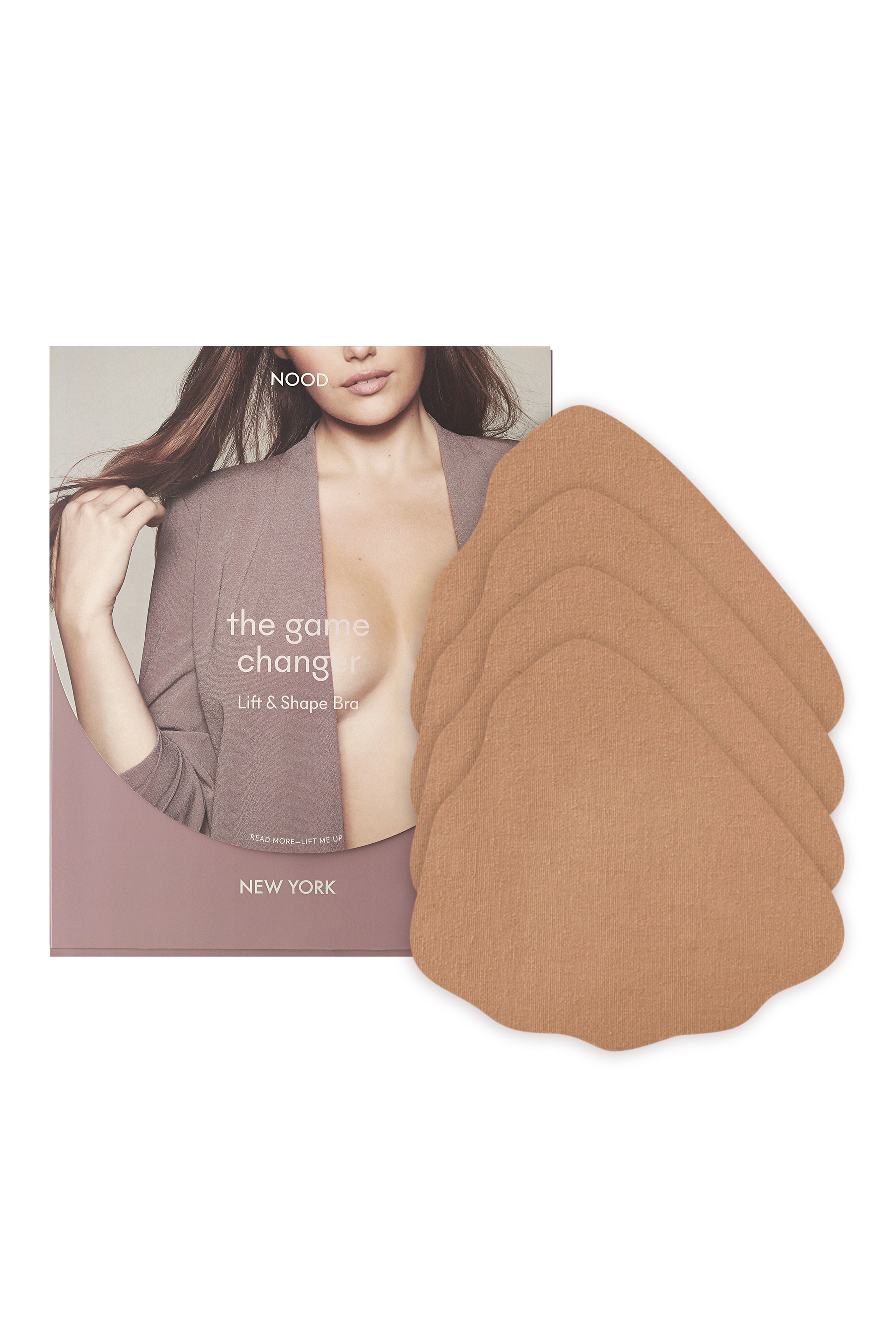 Game Changer Lift & Shape Adhesive Bra (4-pack), No 5 Soft Tan / Tan, alternate image number 1