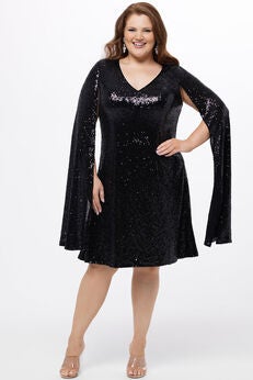 AFTER HOURS SEQUIN PARTY DRESS
