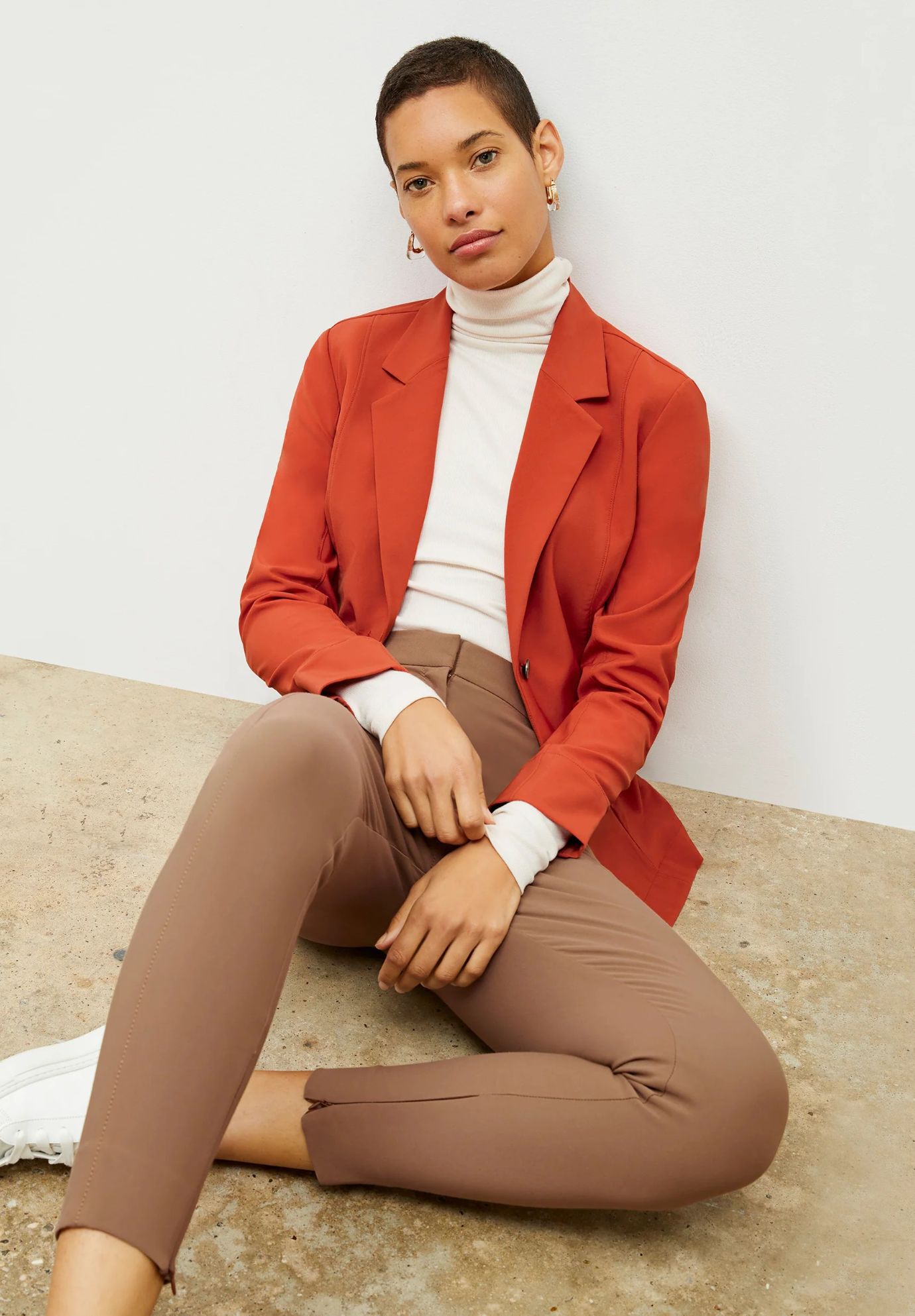 Curie Pant - PowerStretch :: Saddle, Saddle / Brown, alternate image number 5