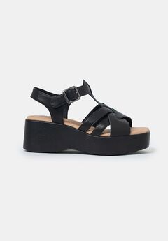 Willow T-Strap Wedge Sandals