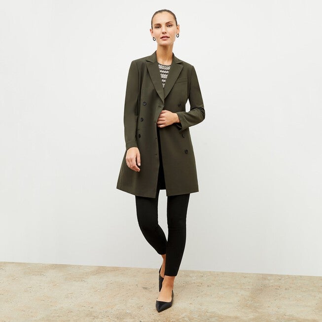 Gwynne Dress - OrigamiTech, Olive / Olive Green, alternate image number 2