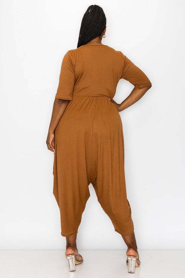 REBECCA POCKET JUMPSUIT, Hanna / Rust, alternate image number 1