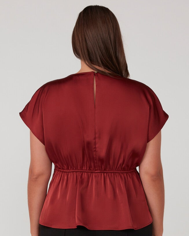 Retreat Empire Line Blouse, Spice / Brown, alternate image number null