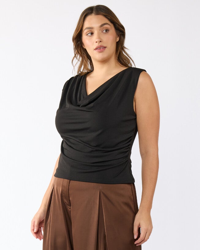 Dune Top, Black / Black, alternate image number 2