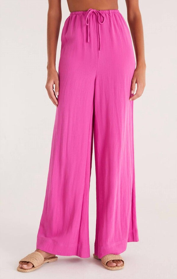 SEASHORE PANT IN ROSE VIOLET, Rose Violet / Pink, hi-res image number null