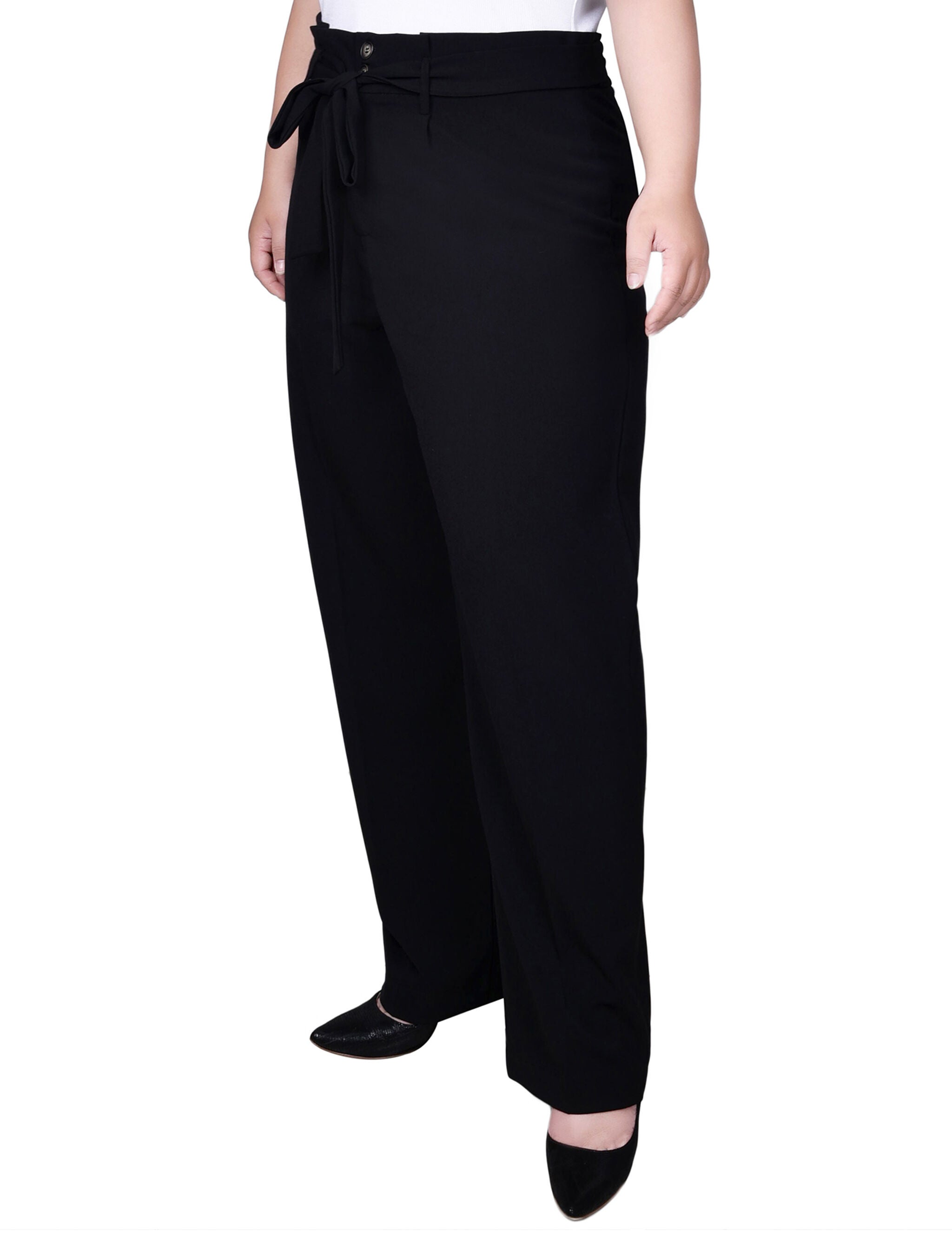 Belted Full Length Pants, , alternate image number 4
